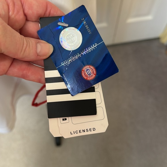 adidas University of Nebraska 3-quarter zip Sideline pullover NWT - Picture 8 of 9